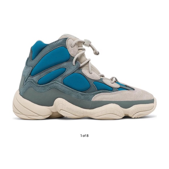 Adidas Yeezy 500 High 'Frosted Blue' US WMN 7.5